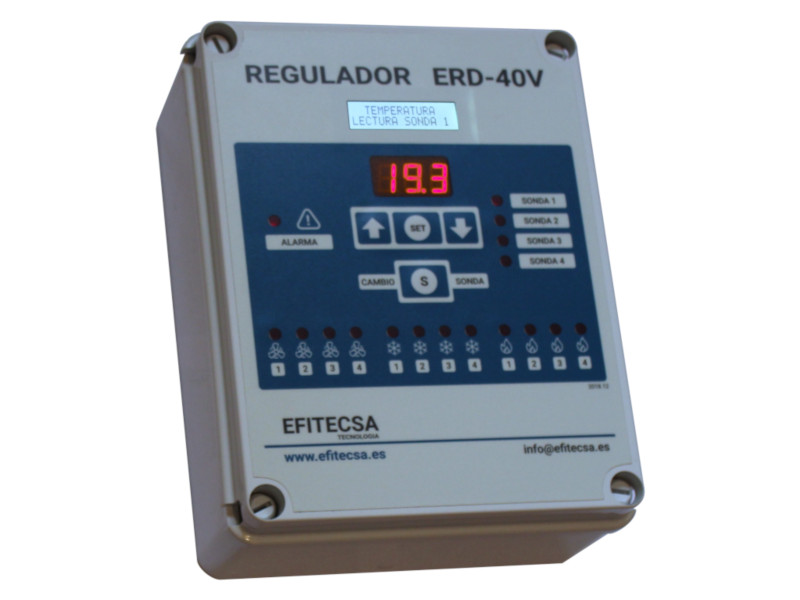 regulador erd-40v conectado